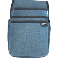 日本中山 TRUSCO  TDC-T102 ＴＲＵＳＣＯ　デニム腰袋　中型　３段　ブルー