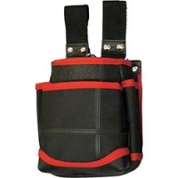 （株）基陽 TKJ02K-R ＫＨ　武尊魂　２段腰袋　自在ベルト通し黒／赤