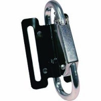 （株）基陽 513E-1 ＫＨ　アルミ　自在カラビナ　シルバー