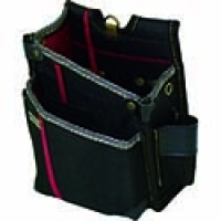 （株）基陽 HSA14K ＫＨ　進化ウエストバッグ小　黒／緋　左用