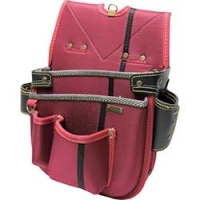 （株）基陽 SA09R ＫＨ　進化ネイルバッグ（大）緋／黒