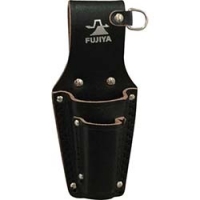 日本富具亚 FUJIYA  LP-3DSB フジ矢　高級黒革製ホルダーＤカン付（２段差し）