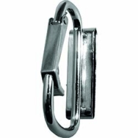 （株）基陽 187 ＫＨ　スチールミラー　座付カラビナ　ベルト通　スリム