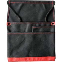 角利産業（株） 49663 ＫＡＫＵＲＩ　帆布釘袋　黒　ＫＳ－９２