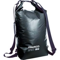 日本中山 TRUSCO  TDRB-BK ＴＲＵＳＣＯ　防水ターポリンドライバッグ　ブラック