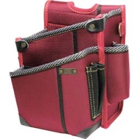 （株）基陽 SA08R ＫＨ　進化ウエストバッグ（大）緋／黒