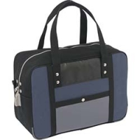 三栄産業（株） BTM-SED-03 ＳＡＮＥＩ　帆布メール用ボストン（Ｍ）ＳＥＤ－１錠付　紺