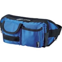 日本中山 TRUSCO  TC-WDP-BL ＴＲＵＳＣＯ　ウエストポーチ　２ポケット　ブルー