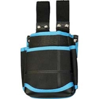 （株）基陽 TKJ02K-B ＫＨ　武尊魂　２段腰袋　自在ベルト通し黒／青