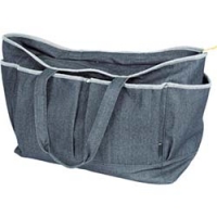 日本中山 TRUSCO  TDC-B103 ＴＲＵＳＣＯ　デニムトートバッグ　Ｌサイズ　ブラック