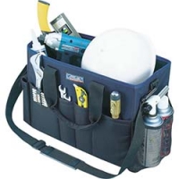 日本中山 TRUSCO  TTR-670-BK ＴＲＵＳＣＯ　ツールロール　６７０Ｘ３５５　２２ポケット　ブラック色