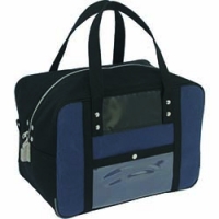 三栄産業（株） BTMDE-SED-03 ＳＡＮＥＩ　帆布メール用ボストンＭマチ広　ＳＥＤ－１錠付　紺