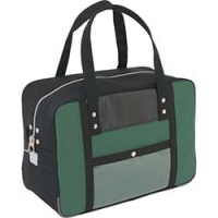 三栄産業（株） BTM-U-07 ＳＡＮＥＩ　帆布メール用ボストン（Ｍ）馬蹄錠金具付　モスグリーン