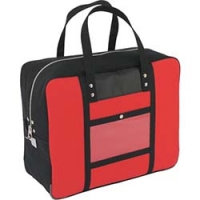 三栄産業（株） BTLL-U-02 ＳＡＮＥＩ　帆布メール用ボストン（ＬＬ）馬蹄錠金具付　赤