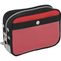 三栄産業（株） PSS-U-02 ＳＡＮＥＩ　帆布メール用ポーチ（ＳＳ）馬蹄錠金具付　赤