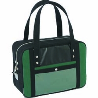 三栄産業（株） BTS-U-07 ＳＡＮＥＩ　帆布メール用ボストン（Ｓ）馬蹄錠金具付　モスグリーン