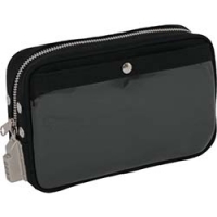 三栄産業（株） PS-SED-01 ＳＡＮＥＩ　帆布メール用ポーチ（Ｓ）ＳＥＤ－１錠付　黒