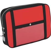 三栄産業（株） PLL-U-02 ＳＡＮＥＩ　帆布メール用ポーチ（ＬＬ）馬蹄錠金具付　赤