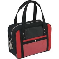 三栄産業（株） BTS-SED-02 ＳＡＮＥＩ　帆布メール用ボストン（Ｓ）ＳＥＤ－１錠付　赤