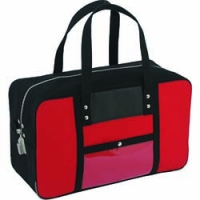 三栄産業（株） BTL-SED-02 ＳＡＮＥＩ　帆布メール用ボストン（Ｌ）ＳＥＤ－１錠付　赤