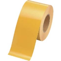 ユニット（株） 863-733 ユニット　ユニテープ強粘着黄　ペットフィルム　１００ｍｍ幅×５０ｍ巻