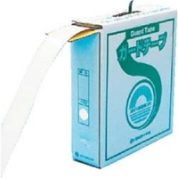 （株）日本緑十字社 149031 緑十字　ラインテープ（ガードテープ）　白　再剥離タイプ　５０幅×１００ｍ　屋内用