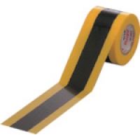 ユニット（株） 374-01 ユニット　トラテープストライプ　塩ビフィルム　４５ｍｍ幅×１０ｍ巻