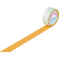 （株）日本緑十字社 148055 緑十字　ガードテープ（ラインテープ）　オレンジ　５０ｍｍ幅×１００ｍ　屋内用