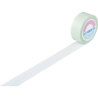 （株）日本緑十字社 148071 緑十字　ラインテープ（ガードテープ）　白　５０ｍｍ幅×２０ｍ　屋内用