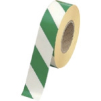 （株）日本緑十字社 148027 緑十字　ガードテープ（ラインテープ）　ピンク　２５ｍｍ幅×１００ｍ　屋内用