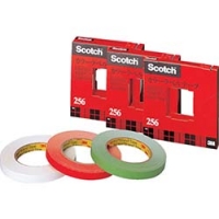 美国 3M  文具・オフィス事業部 256-19W ３Ｍ　カラーラベルテープ２５６　ホワイト　１９ｍｍＸ５４．８ｍ