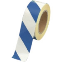 ユニット（株） 863-671 ユニット　ユニテープ白青　ペットフィルム　５０ｍｍ幅×２０ｍ巻