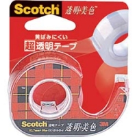 美国 3M  文具・オフィス事業部 CC1210-D-J ３Ｍ　透明美色テープ　１２．７ｍｍＸ１０ｍ　巻芯径２５ｍｍ　ディスペンサー付