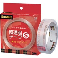 美国 3M  文具・オフィス事業部 BH-24N ３Ｍ　スコッチ　超透明テープＳ　２４ｍｍＸ３５ｍ　個箱入り