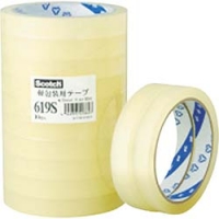 美国 3M  テープ・接着剤製品事業部 619S 12X50 ３Ｍ　スコッチ　軽包装用テープ　６１９Ｓ　１２ｍｍ×５０ｍ