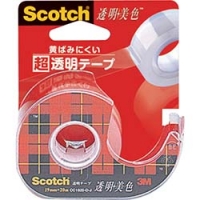 美国 3M  文具・オフィス事業部 CC1820-D-J ３Ｍ　透明美色テープ　１９ｍｍＸ２０ｍ　巻芯径２５ｍｍ　ディスペンサー付