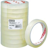 美国 3M  テープ・接着剤製品事業部 619H 18X50 ３Ｍ　軽包装用テープ　６１９Ｈ　１８ｍｍ×５０ｍ