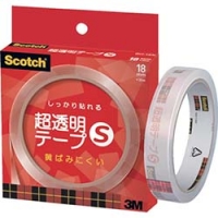 美国 3M  文具・オフィス事業部 BH-18N ３Ｍ　スコッチ　超透明テープＳ　１８ｍｍＸ３５ｍ　個箱入り