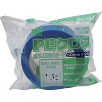 オカモト（株）粘着製品部 OD007LB オカモト　ＯＤ－００７　ＰＥクロス　引越し用仮止めテープ　ライトブルー　５０ミリ