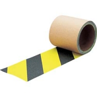 日本中山 TRUSCO  TKNS-100（ZB） ＴＲＵＳＣＯ　蛍光ノンスリップテープ　屋外用　１００ｍｍＸ３ｍ　ゼブラ