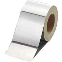 ユニット（株） 864-262 ユニット　アルミテープツヤあり１００ｍｍ幅×５０ｍ巻