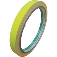 日東エルマテリアル（株） LK-10LY 日東エルマテ　蛍光テープ　１０ｍｍＸ５ｍ　レモン