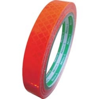 日東エルマテリアル（株） HTP-15OR 日東エルマテ　高輝度プリズム反射テープ（蛍光色）１５ｍｍＸ５Ｍ　オレンジ