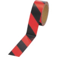 ユニット（株） 864-63 ユニット　蛍光反射テープ　橙／黒　橙部反射　４５ｍｍ幅×１０ｍ巻