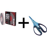 美国 3M  テープ・接着剤製品事業部 BR1219X10-TH132 ３Ｍ　ＶＨＢ構造用接合テープ　接合維新＋ＴＲＵＳＣＯハードハサミキャンペーン品