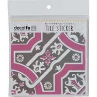 日本NITOMS   M4000 ニトムズ　タイルステッカー　ピンク