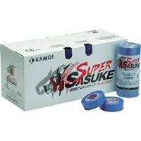 カモ井加工紙（株） SUPERSASUKEJAN-24 カモ井　マスキングテープ建築塗装用（５巻入り）
