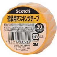 美国 3M  コンシューマーマーケット販売本部 M40J-30 ３Ｍ　塗装用マスキングテープ３０ｍｍＸ１８ｍ