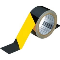 日本中山 TRUSCO  TLT-50EABY ＴＲＵＳＣＯ　トララインテープ　黄黒　５０ｍｍ×２５ｍ