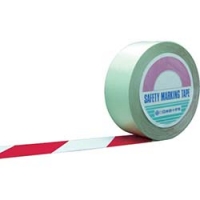 （株）日本緑十字社 GT-501WR 緑十字　ガードテープ　１００ｍ　白赤